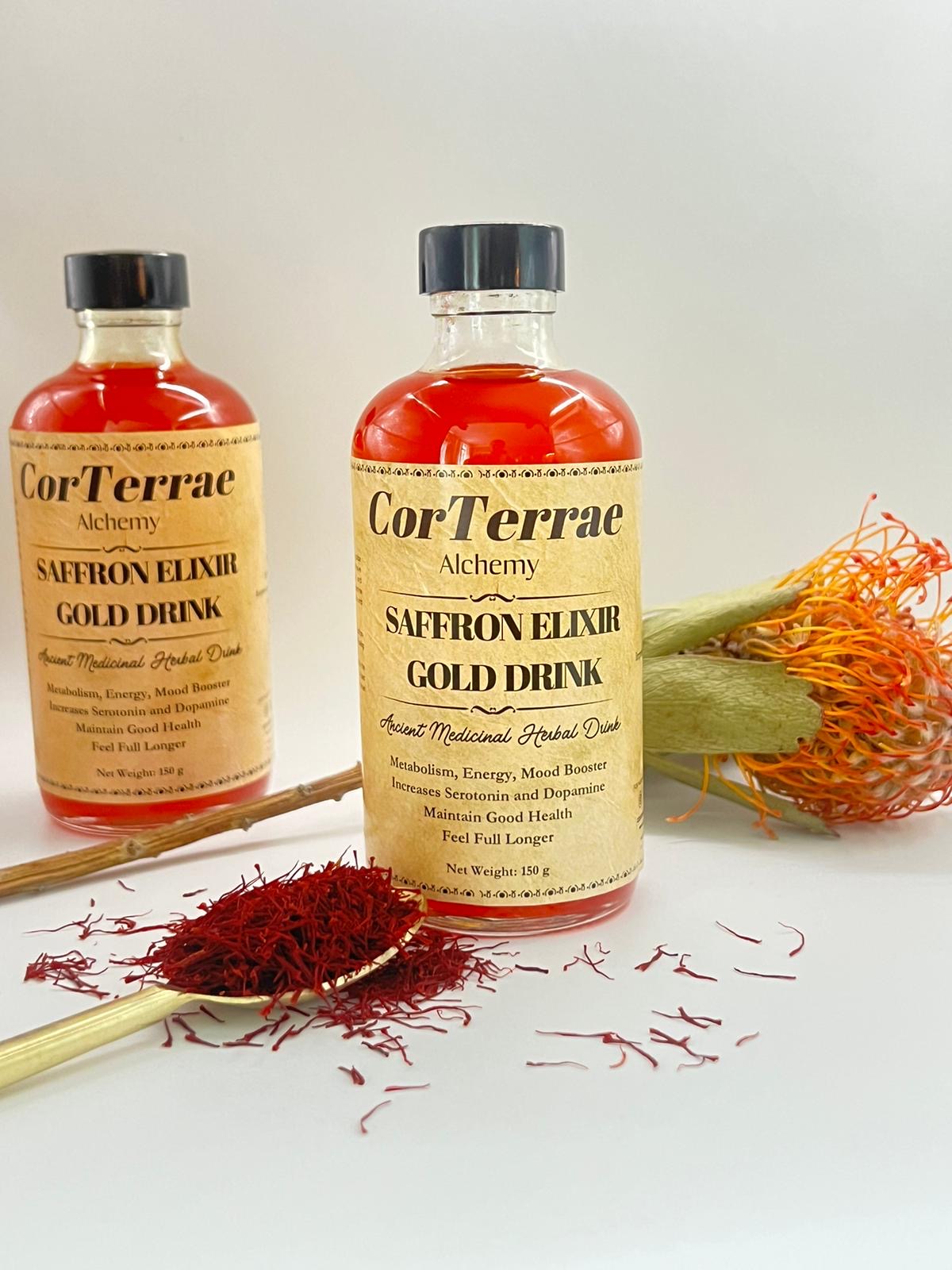 Saffron Elixir Gold Drink