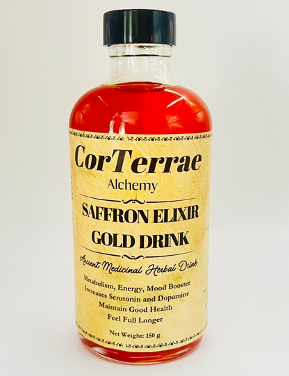 Saffron Elixir Gold Drink