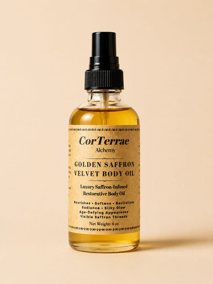 Golden Saffron Velvet Body Oil