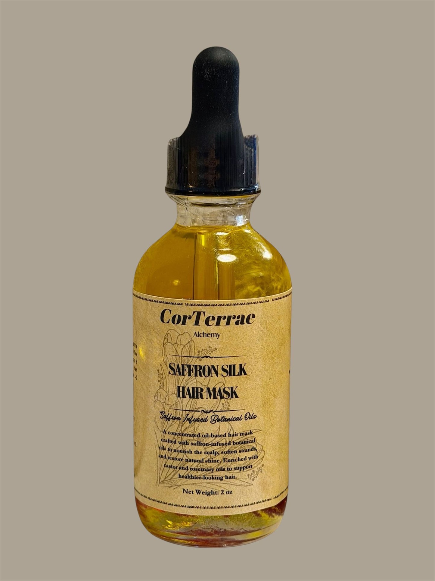 Saffron Silk Hair Mask